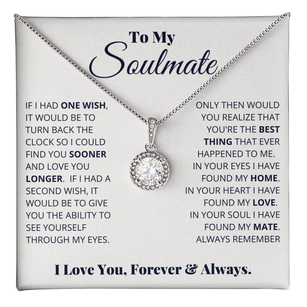 To My Soulmate - Eternal Hope Necklace