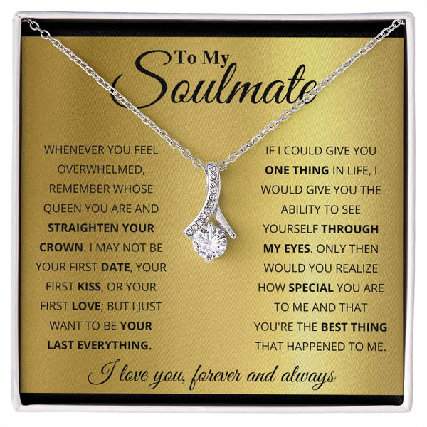 To My Soulmate - Alluring Beauty Necklace