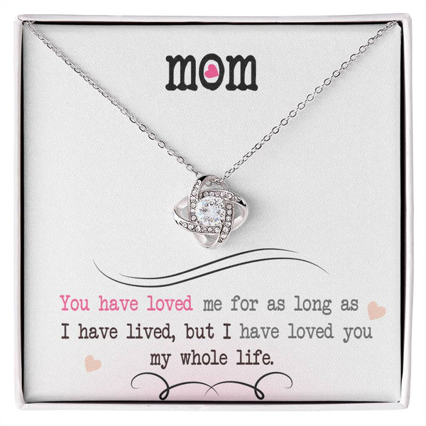 My Whole Life - Love Knot Necklace