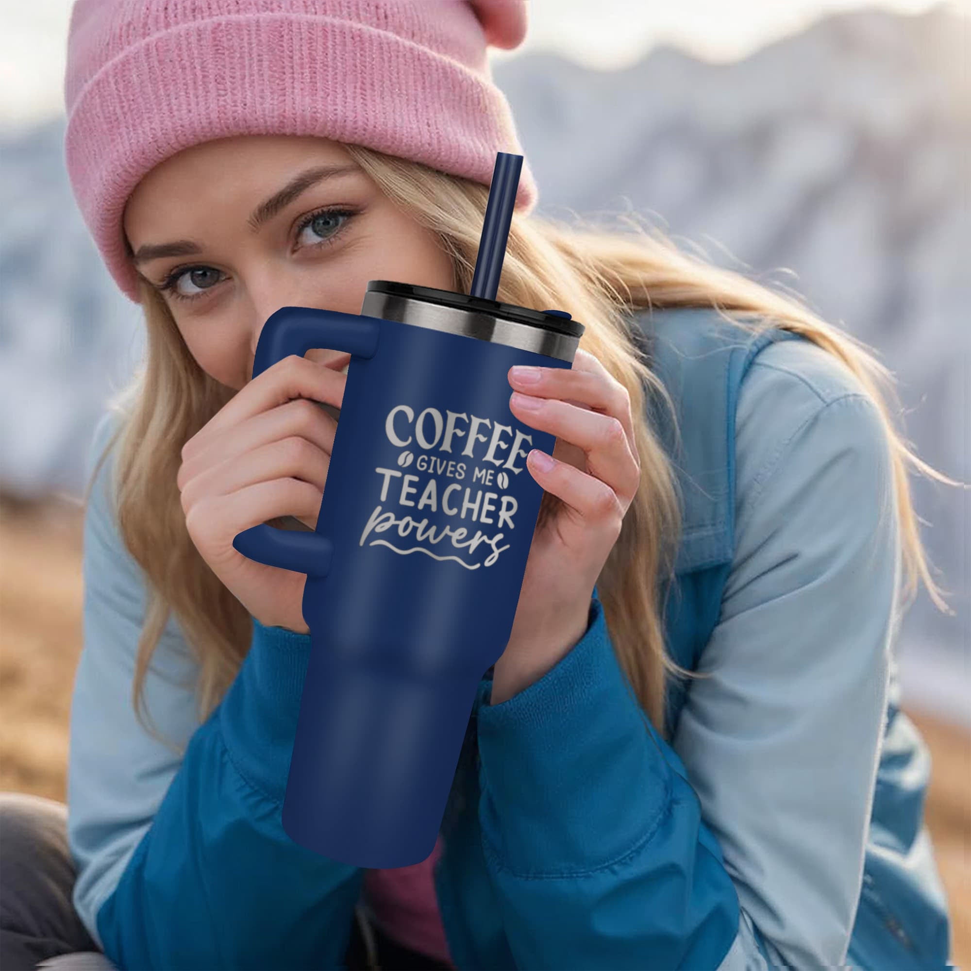 Coffee Gives Me Powers - Teachers Mug